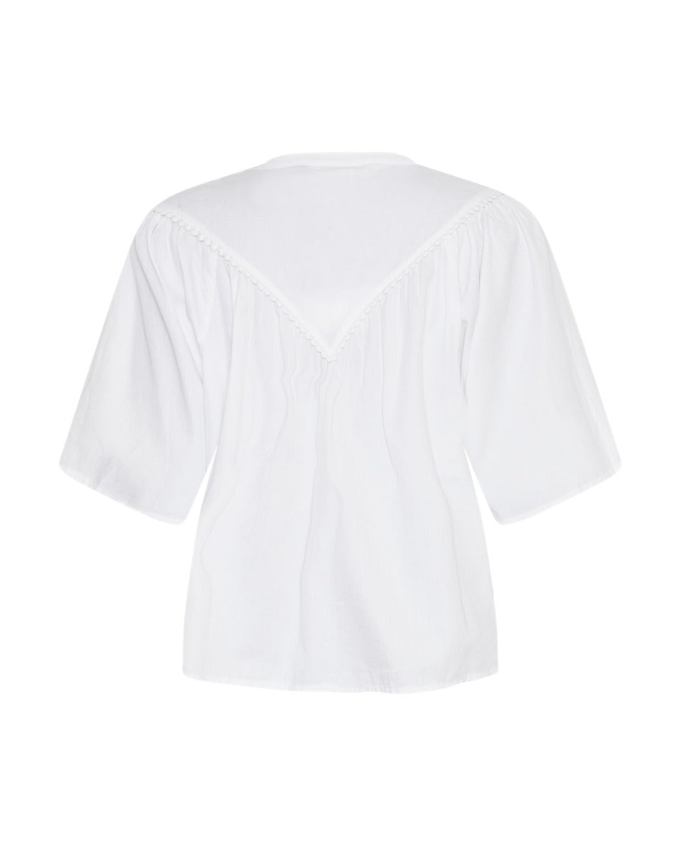 Ethelyn 2/4 Shirt Bright White