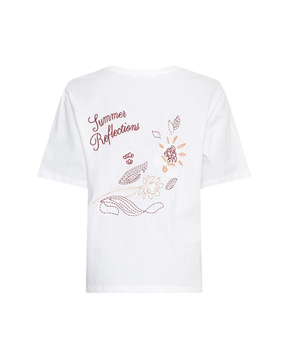 Jeanitta Organic Tee Bright White