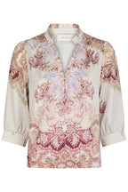 Roselle Artist Paislet Blouse Ivory