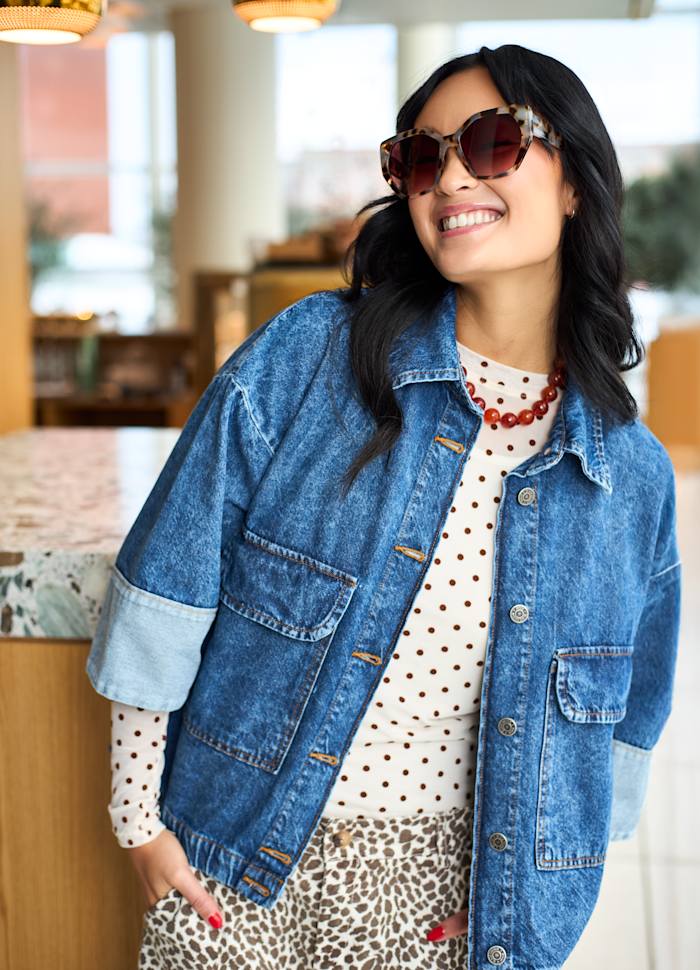 Izzy Denim Jacket Blue