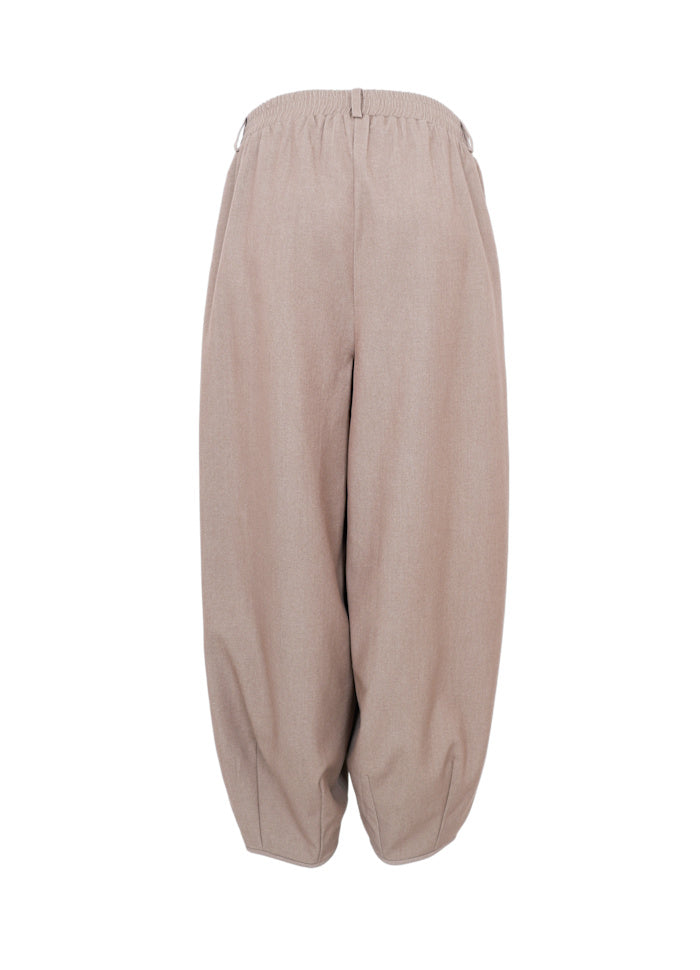 Black Colour Amina Balloon Pant Latte
