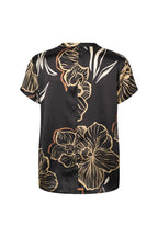 2009 Blaine Silk Top Black