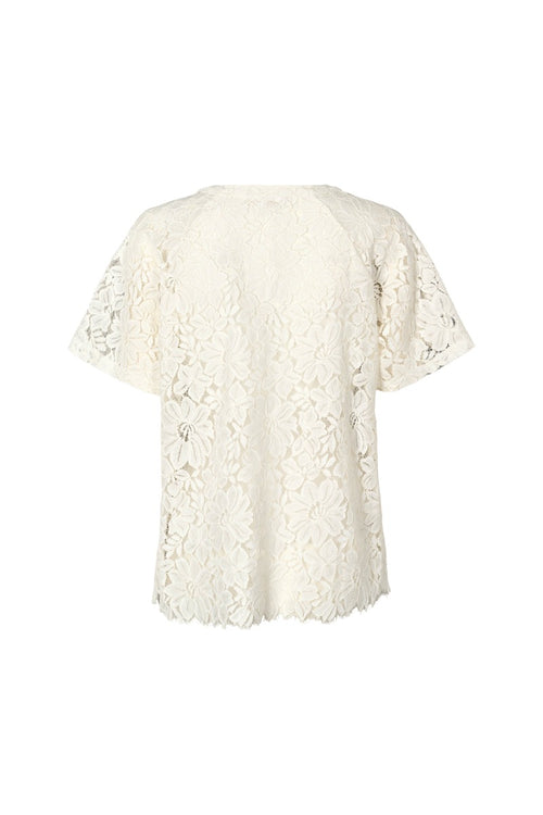 1018 Nera Blouse Star White
