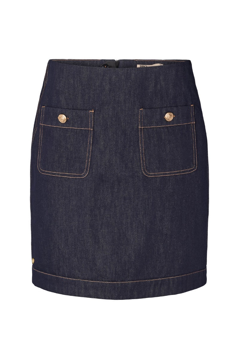 1019 Marmonti Skirt Dark Denim
