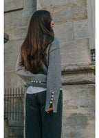 O'tay Abbelone Chunky Sweater Grey