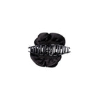 Black Colour Fina Flower Hair Claw Black