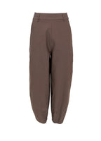 Black Colour Beverly Barrel Pant Espresso