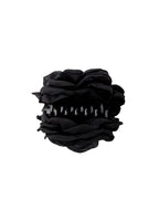 Black Colour Villa Mega Flower hair Claw Black