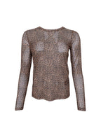 Black Colour Kamma Mesh Blouse Mini Leo