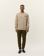 Racing Sweatshirt Dark Sand