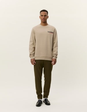 Racing Sweatshirt Dark Sand