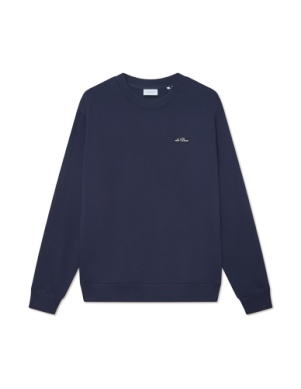Patch Sweatshirt Dark Navy