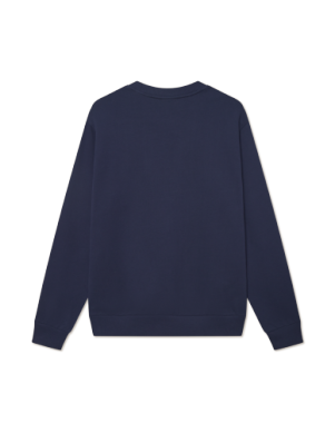Patch Sweatshirt Dark Navy