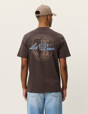 Ben Globe T-Shirt Turkish Coffee Brown
