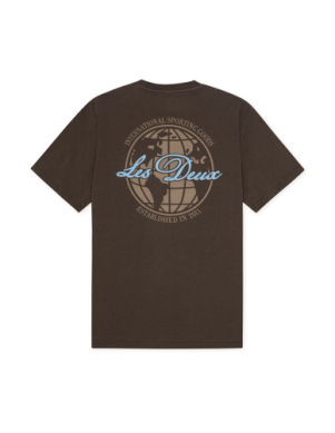 Ben Globe T-Shirt Turkish Coffee Brown