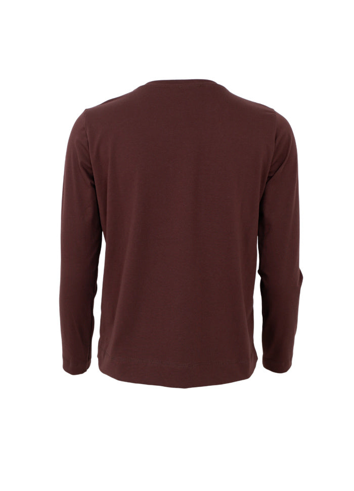Black Colour May Ls Tee Coffee