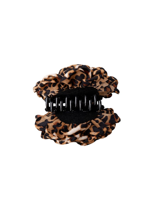 Black Colour Villa Mega Flower Hair Claw Dk. Leo