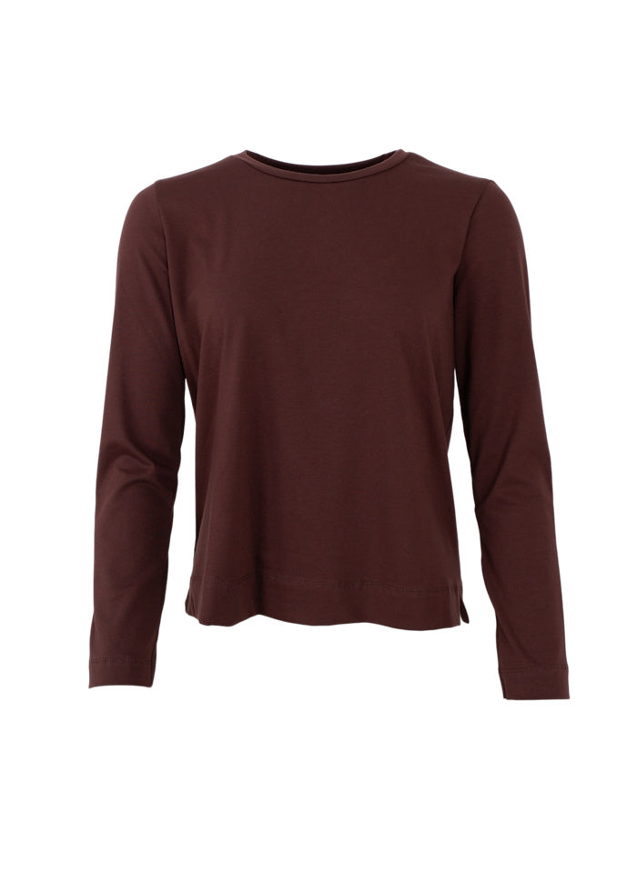 Black Colour May Ls Tee Coffee