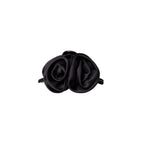 Black Colour Fina Flower Hair Claw Black